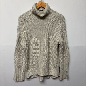 Smartwool Women Lambswool Blend Fisherman Cable Knit Sweater Size Small C047 -16